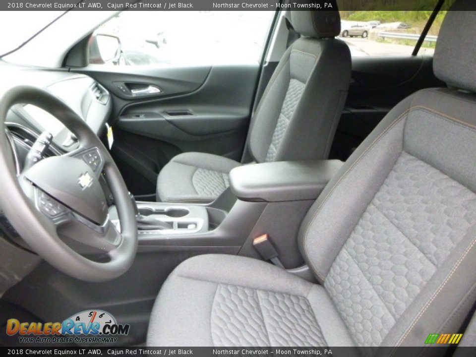 2018 Chevrolet Equinox LT AWD Cajun Red Tintcoat / Jet Black Photo #16