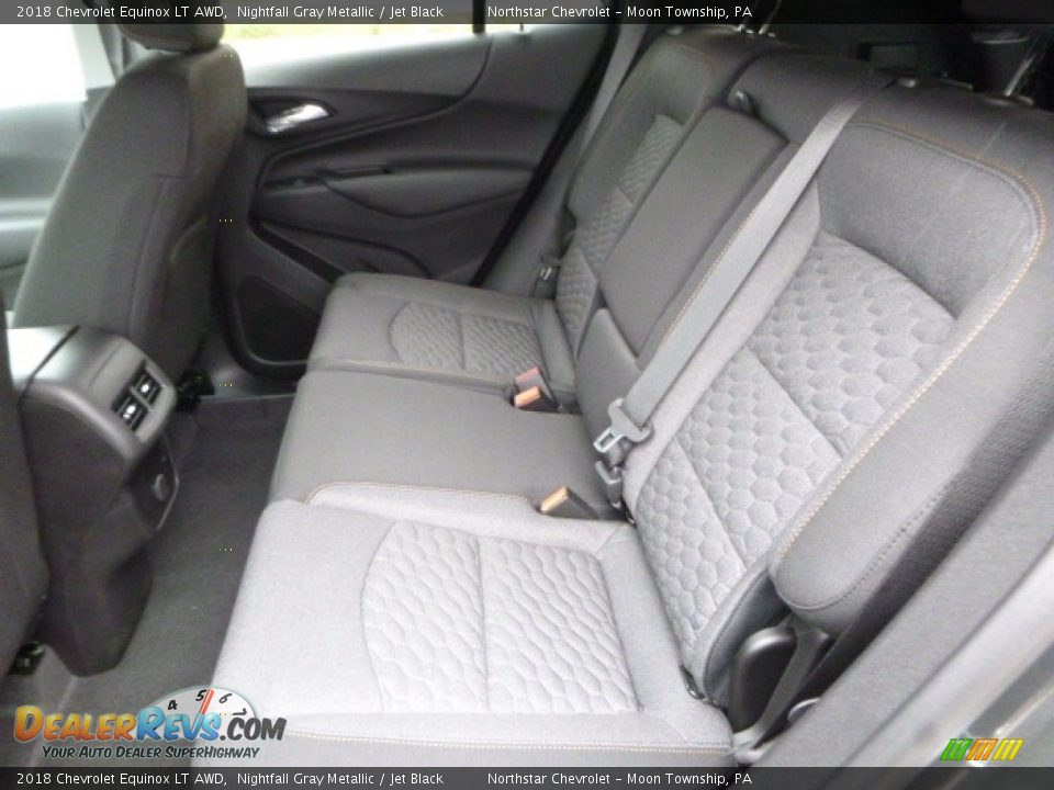 2018 Chevrolet Equinox LT AWD Nightfall Gray Metallic / Jet Black Photo #12