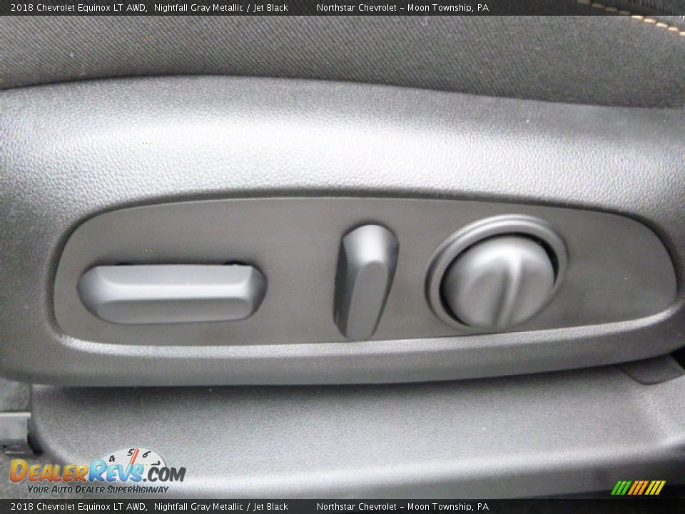 2018 Chevrolet Equinox LT AWD Nightfall Gray Metallic / Jet Black Photo #16