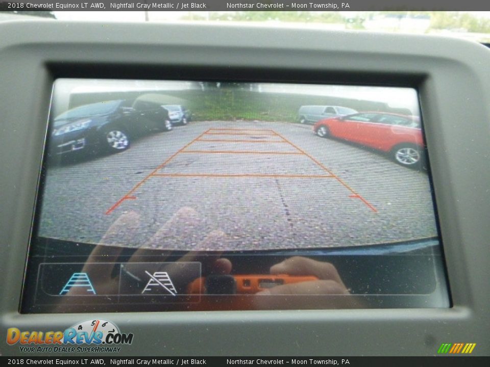 2018 Chevrolet Equinox LT AWD Nightfall Gray Metallic / Jet Black Photo #19