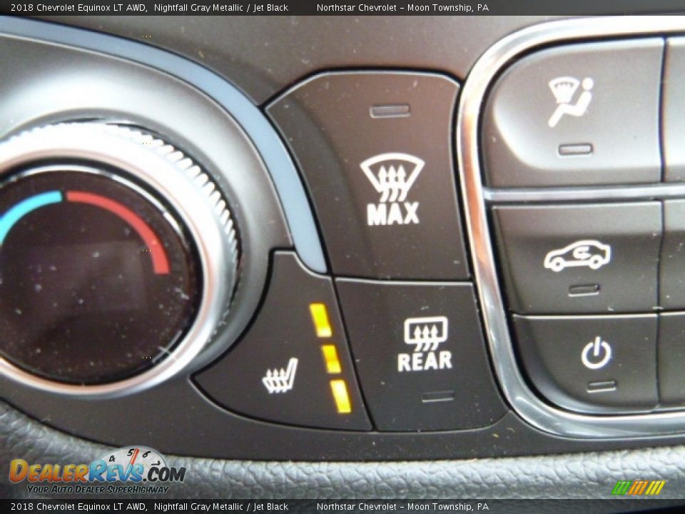 2018 Chevrolet Equinox LT AWD Nightfall Gray Metallic / Jet Black Photo #20