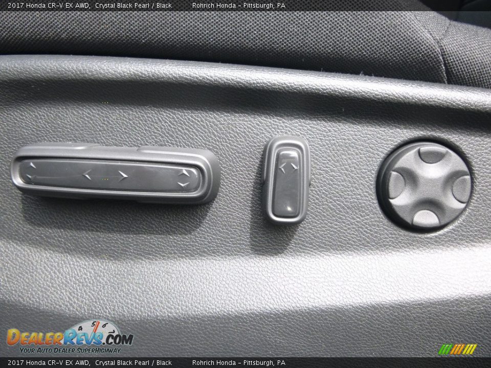 2017 Honda CR-V EX AWD Crystal Black Pearl / Black Photo #11