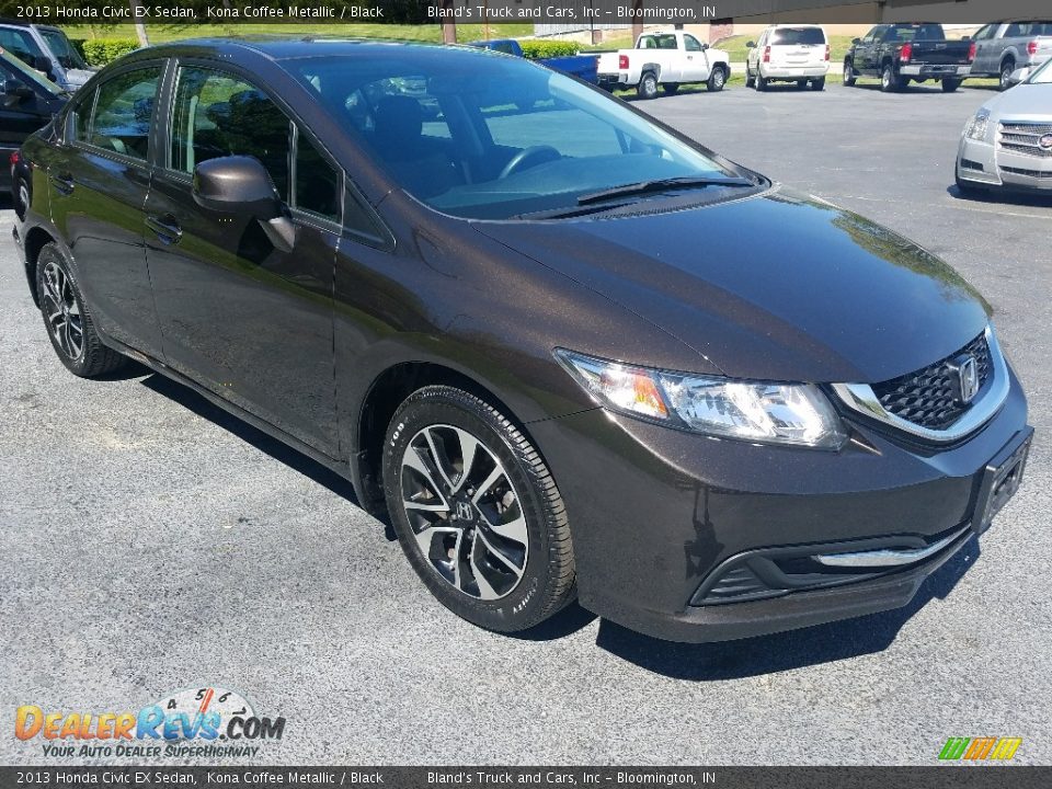 Front 3/4 View of 2013 Honda Civic EX Sedan Photo #7