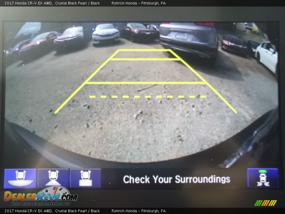 2017 Honda CR-V EX AWD Crystal Black Pearl / Black Photo #14