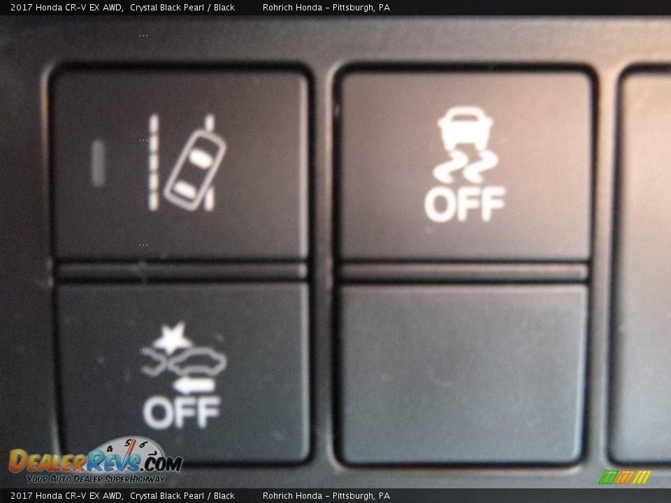 2017 Honda CR-V EX AWD Crystal Black Pearl / Black Photo #15