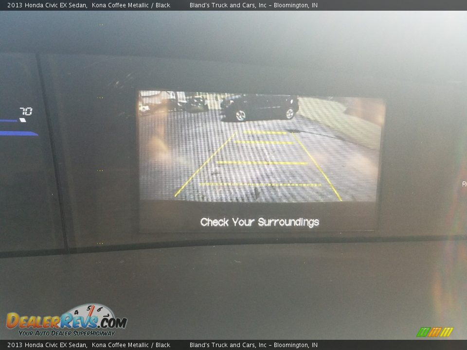 2013 Honda Civic EX Sedan Kona Coffee Metallic / Black Photo #21