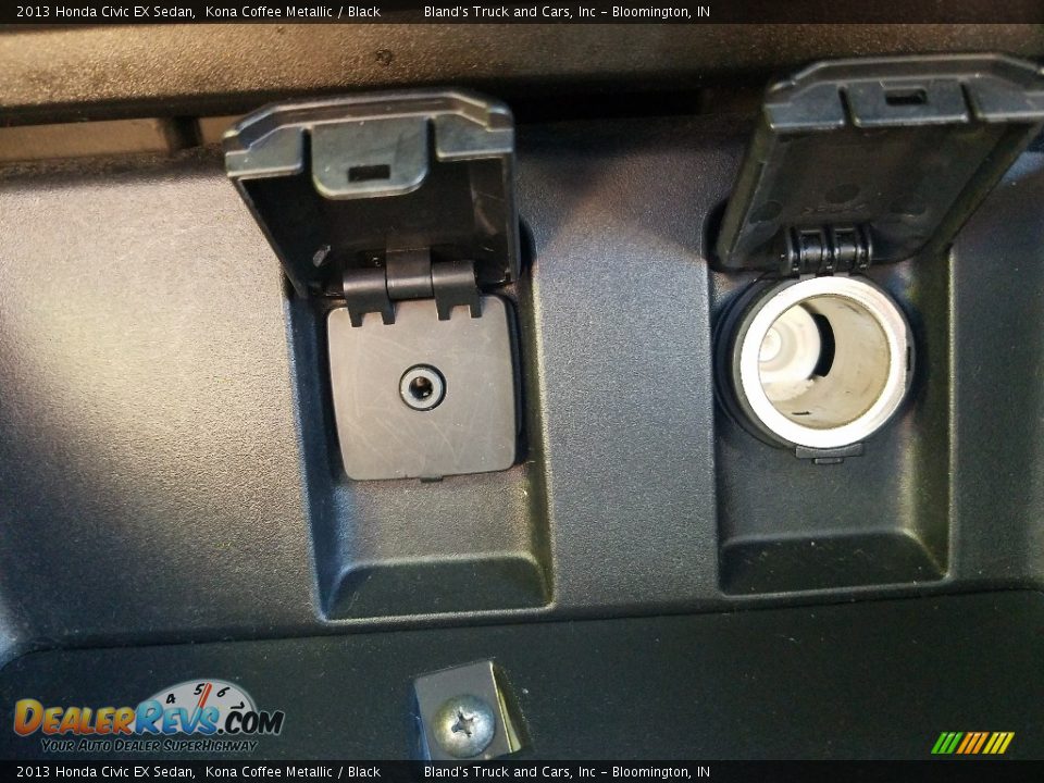 2013 Honda Civic EX Sedan Kona Coffee Metallic / Black Photo #28