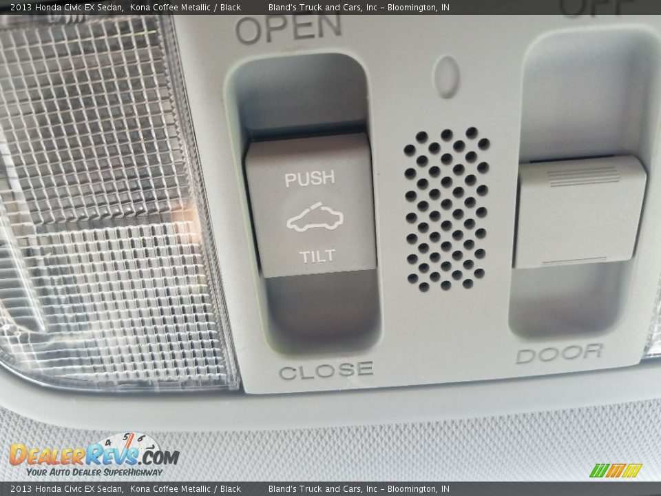 2013 Honda Civic EX Sedan Kona Coffee Metallic / Black Photo #30