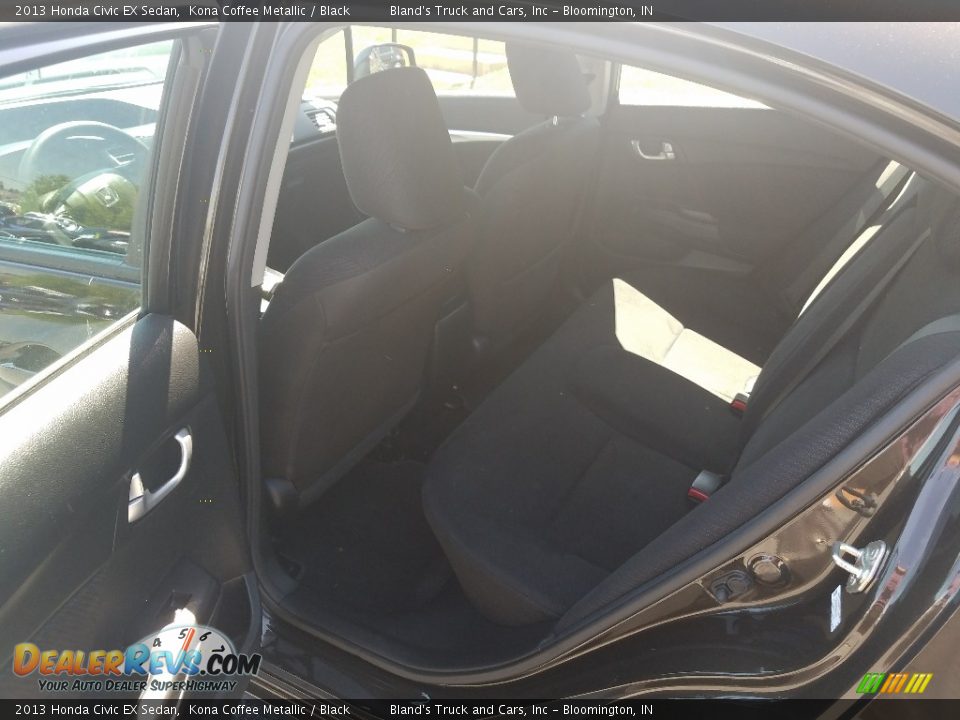 2013 Honda Civic EX Sedan Kona Coffee Metallic / Black Photo #32