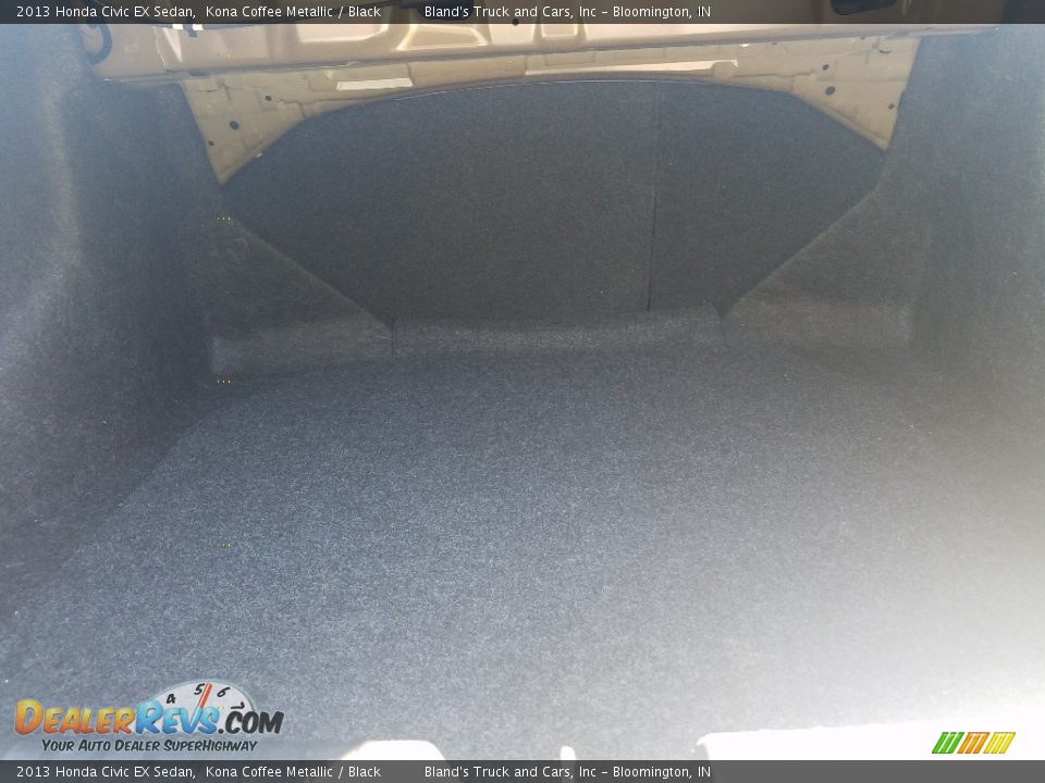 2013 Honda Civic EX Sedan Kona Coffee Metallic / Black Photo #34