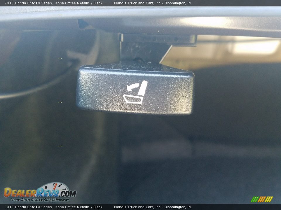 2013 Honda Civic EX Sedan Kona Coffee Metallic / Black Photo #35