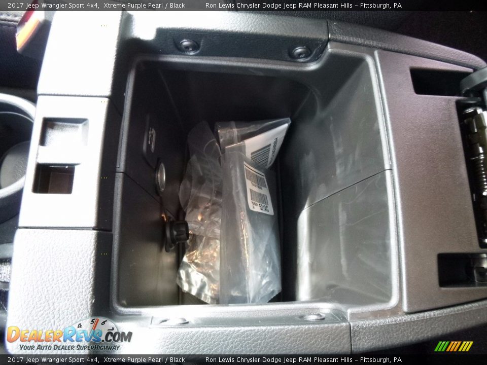 2017 Jeep Wrangler Sport 4x4 Xtreme Purple Pearl / Black Photo #19