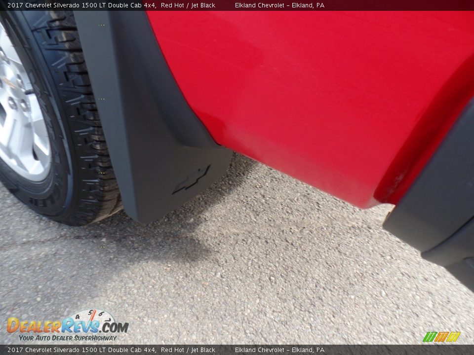 2017 Chevrolet Silverado 1500 LT Double Cab 4x4 Red Hot / Jet Black Photo #10