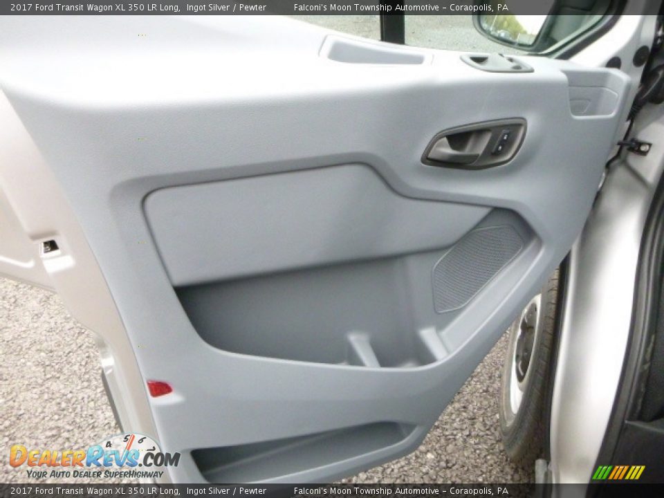 Door Panel of 2017 Ford Transit Wagon XL 350 LR Long Photo #12