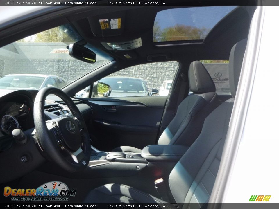 2017 Lexus NX 200t F Sport AWD Ultra White / Black Photo #7