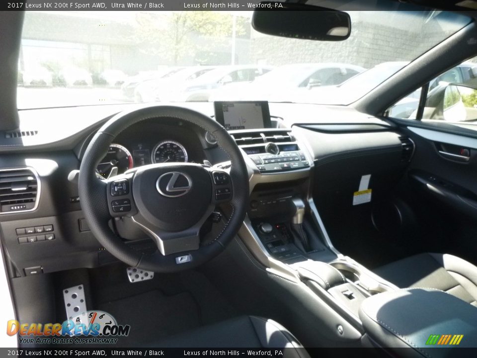 2017 Lexus NX 200t F Sport AWD Ultra White / Black Photo #9