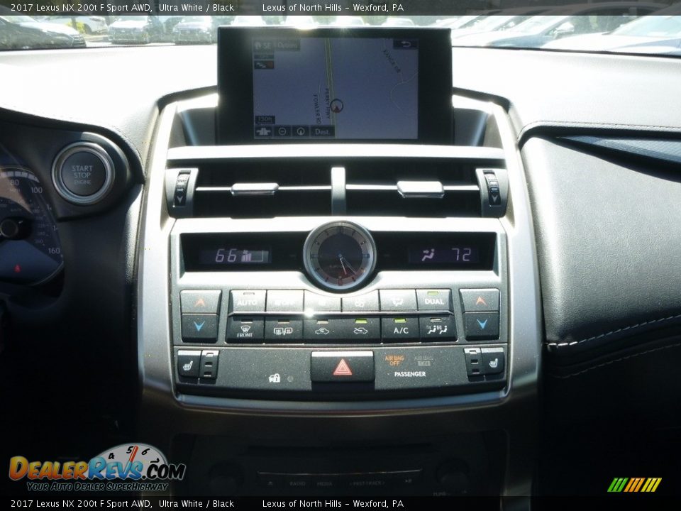 2017 Lexus NX 200t F Sport AWD Ultra White / Black Photo #14