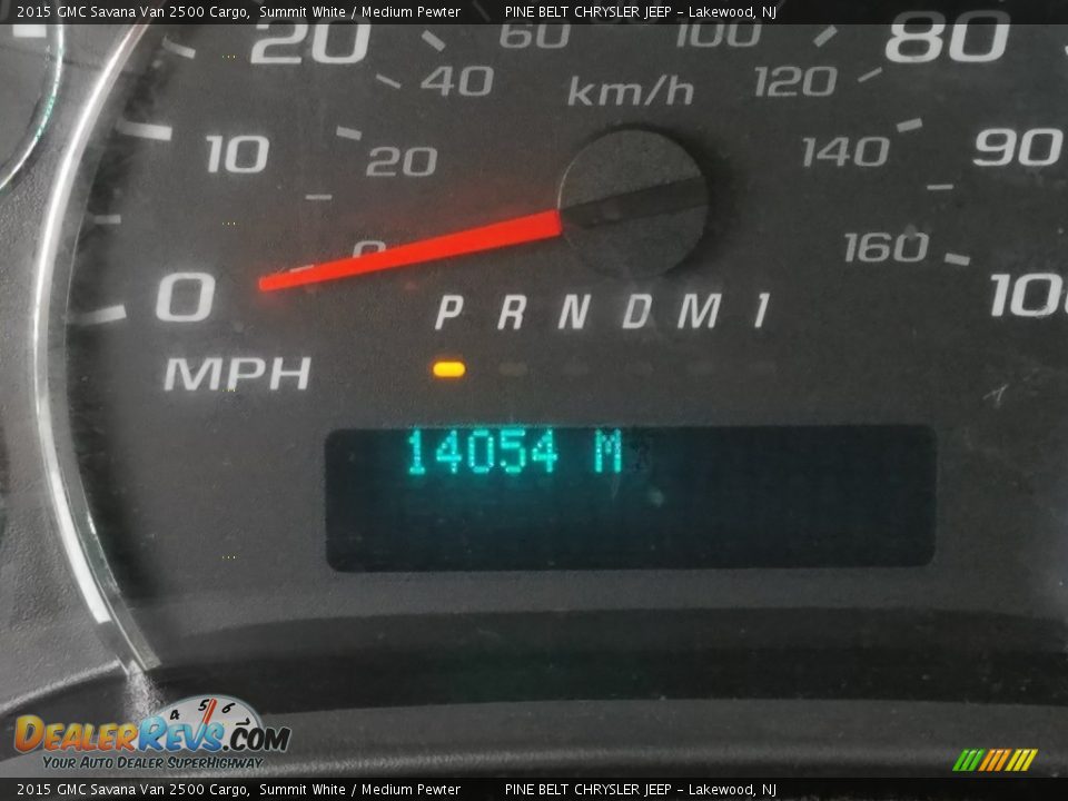 2015 GMC Savana Van 2500 Cargo Summit White / Medium Pewter Photo #17