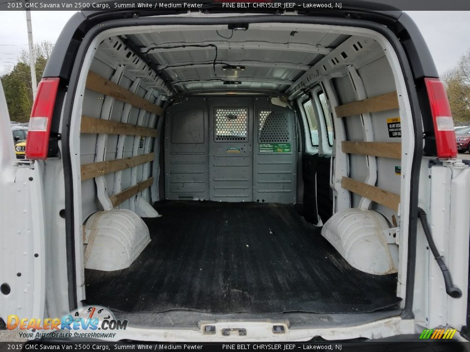 2015 GMC Savana Van 2500 Cargo Summit White / Medium Pewter Photo #24