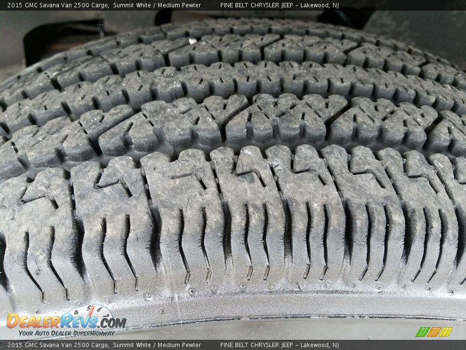 2015 GMC Savana Van 2500 Cargo Summit White / Medium Pewter Photo #25