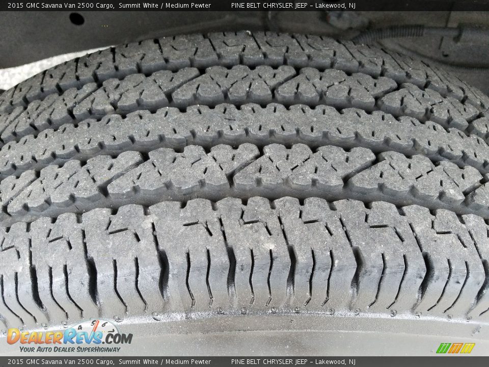 2015 GMC Savana Van 2500 Cargo Summit White / Medium Pewter Photo #27