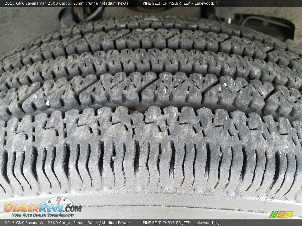 2015 GMC Savana Van 2500 Cargo Summit White / Medium Pewter Photo #28