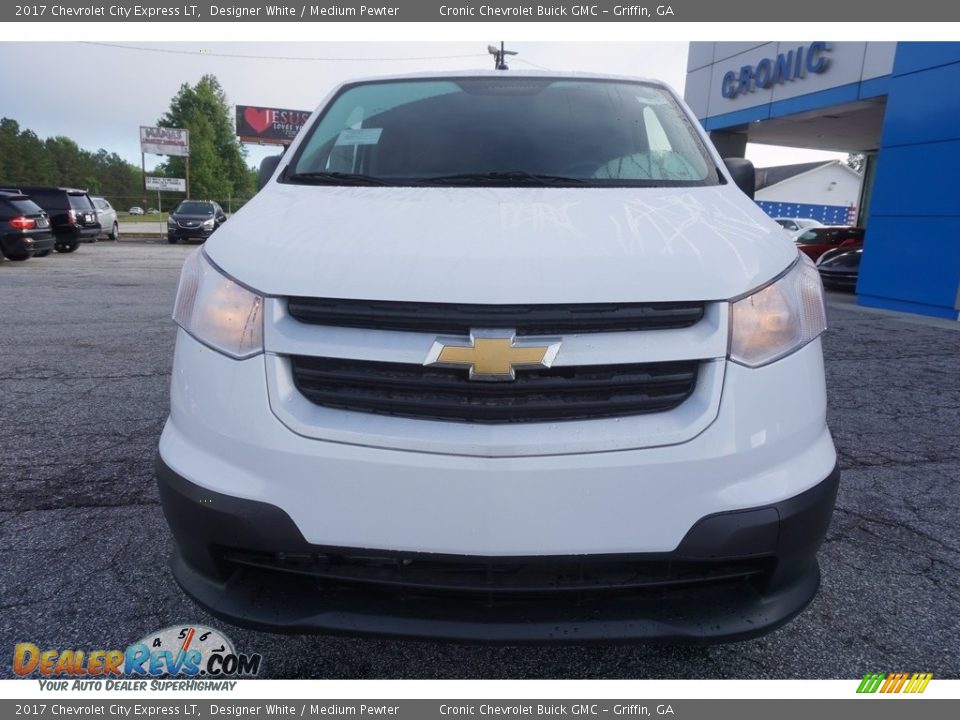 2017 Chevrolet City Express LT Designer White / Medium Pewter Photo #2