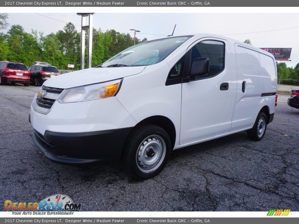 2017 Chevrolet City Express LT Designer White / Medium Pewter Photo #3