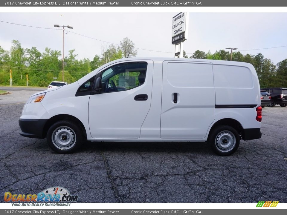 2017 Chevrolet City Express LT Designer White / Medium Pewter Photo #4