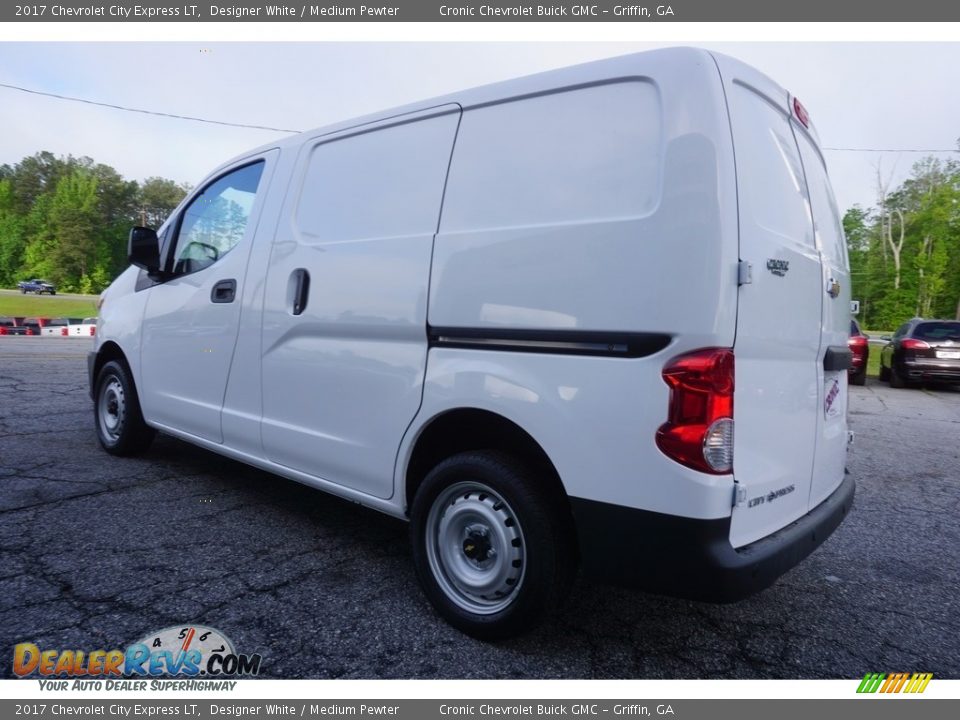 2017 Chevrolet City Express LT Designer White / Medium Pewter Photo #5