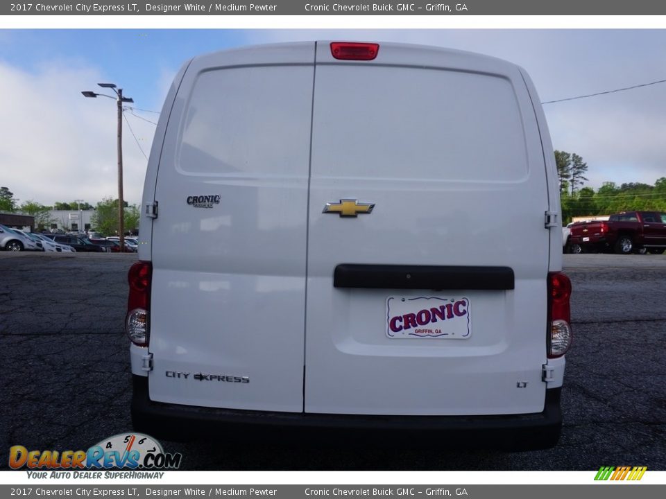 2017 Chevrolet City Express LT Designer White / Medium Pewter Photo #6