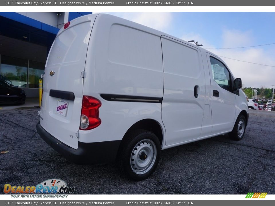 2017 Chevrolet City Express LT Designer White / Medium Pewter Photo #7