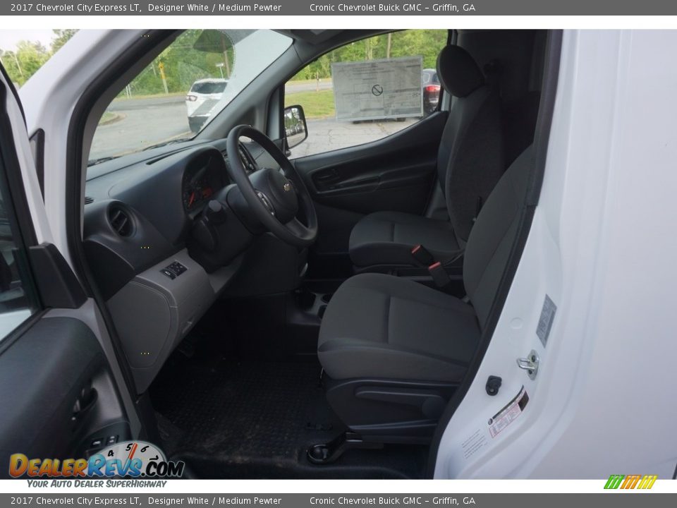 2017 Chevrolet City Express LT Designer White / Medium Pewter Photo #9