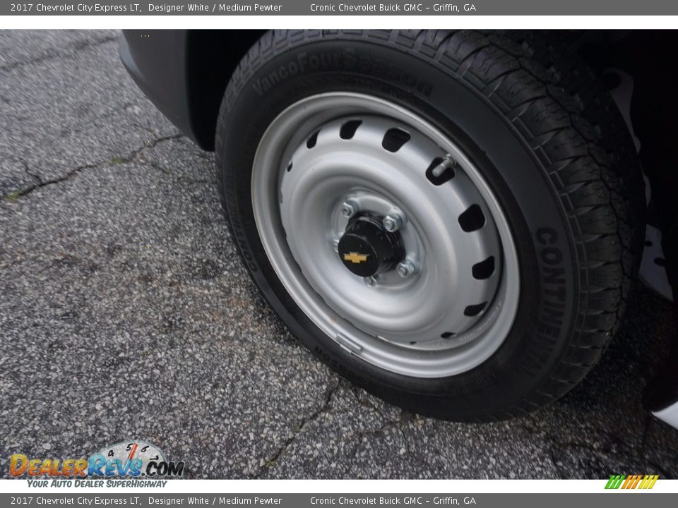 2017 Chevrolet City Express LT Designer White / Medium Pewter Photo #11