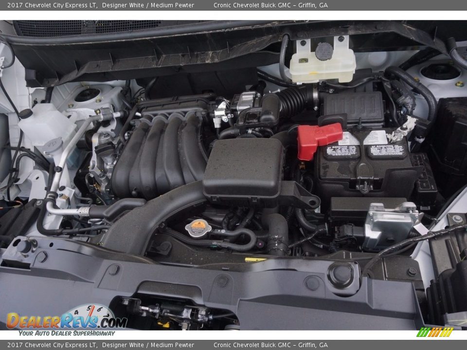 2017 Chevrolet City Express LT Designer White / Medium Pewter Photo #12