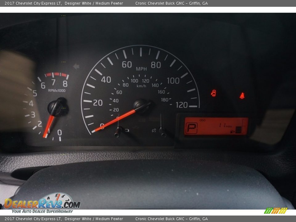 2017 Chevrolet City Express LT Designer White / Medium Pewter Photo #13