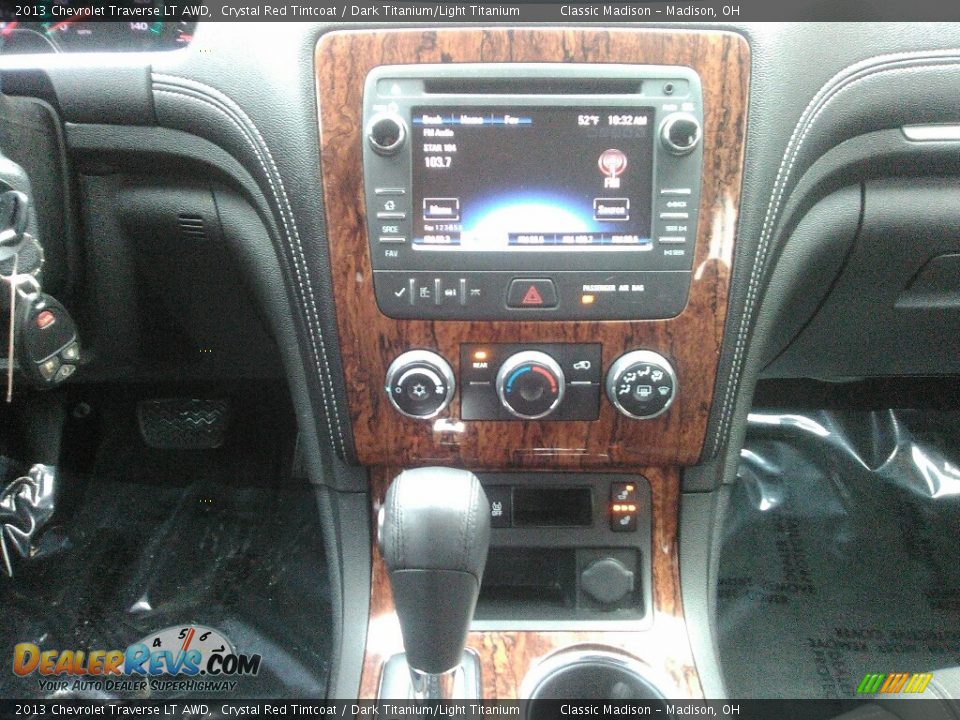 2013 Chevrolet Traverse LT AWD Crystal Red Tintcoat / Dark Titanium/Light Titanium Photo #8