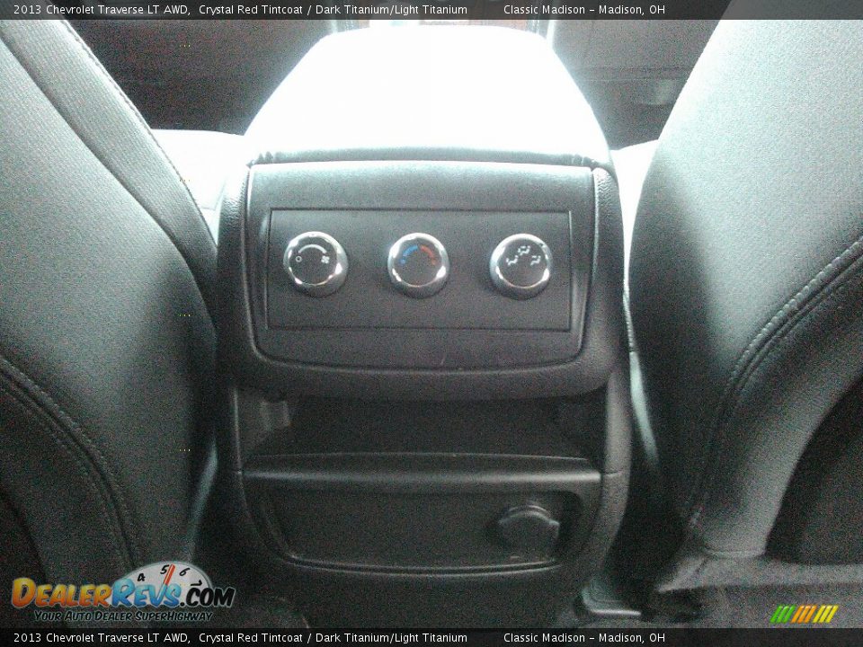 2013 Chevrolet Traverse LT AWD Crystal Red Tintcoat / Dark Titanium/Light Titanium Photo #18