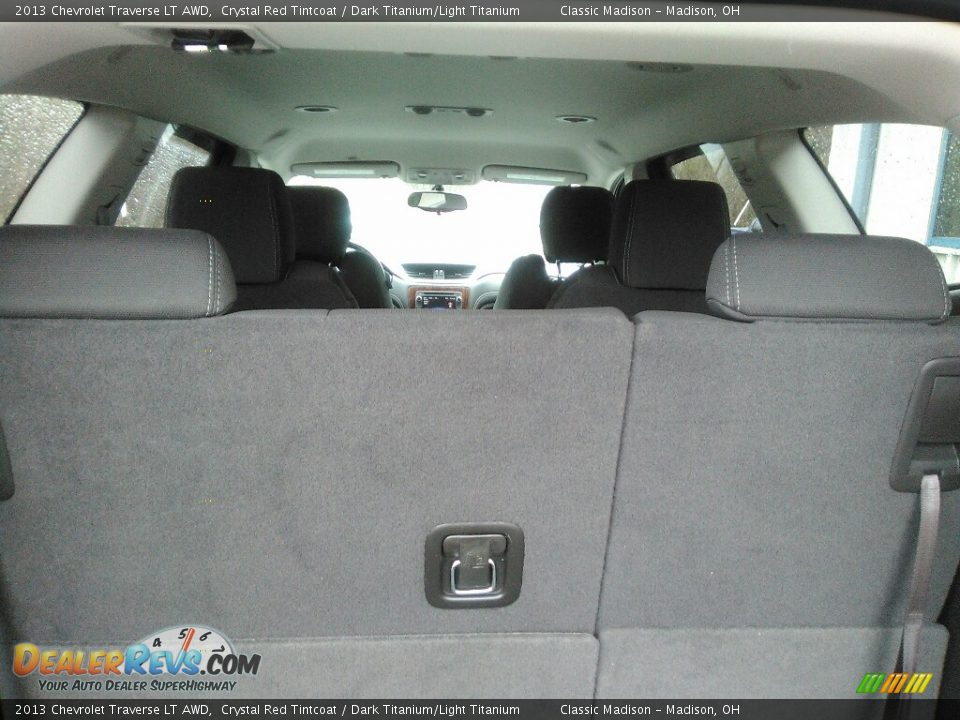 2013 Chevrolet Traverse LT AWD Crystal Red Tintcoat / Dark Titanium/Light Titanium Photo #19