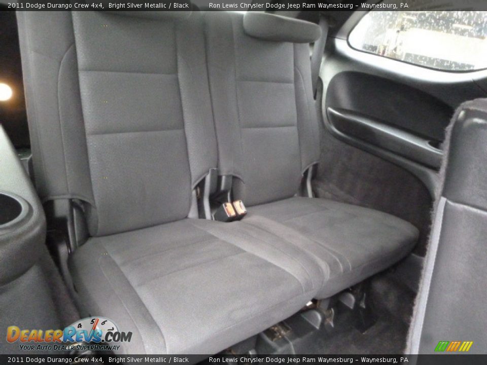 2011 Dodge Durango Crew 4x4 Bright Silver Metallic / Black Photo #8