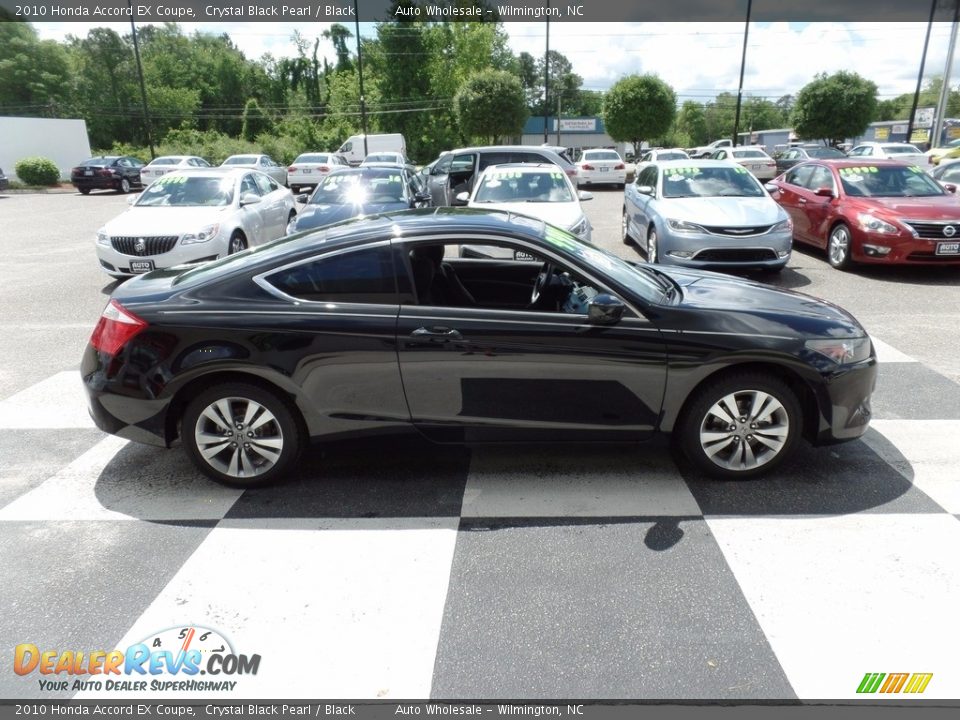 2010 Honda Accord EX Coupe Crystal Black Pearl / Black Photo #3