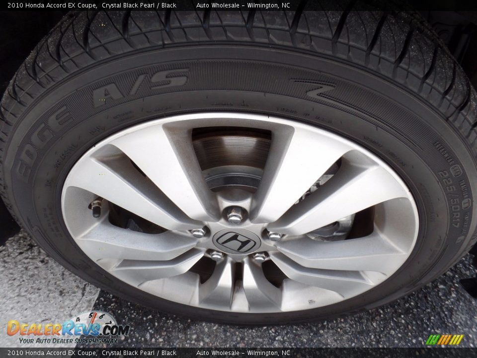 2010 Honda Accord EX Coupe Crystal Black Pearl / Black Photo #7