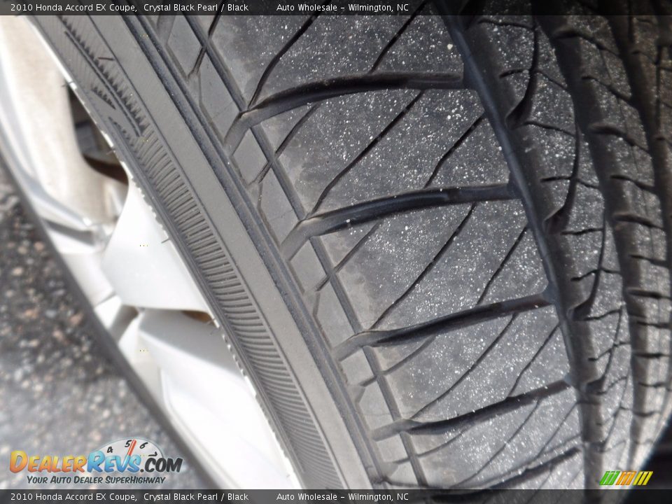 2010 Honda Accord EX Coupe Crystal Black Pearl / Black Photo #8