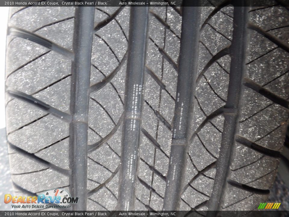 2010 Honda Accord EX Coupe Crystal Black Pearl / Black Photo #9