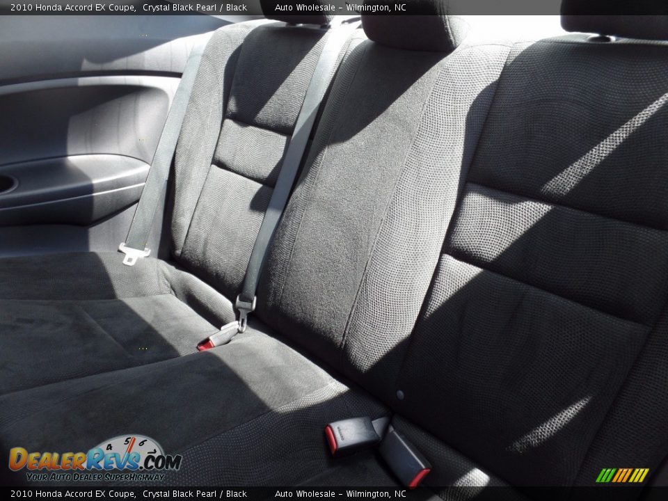 2010 Honda Accord EX Coupe Crystal Black Pearl / Black Photo #12