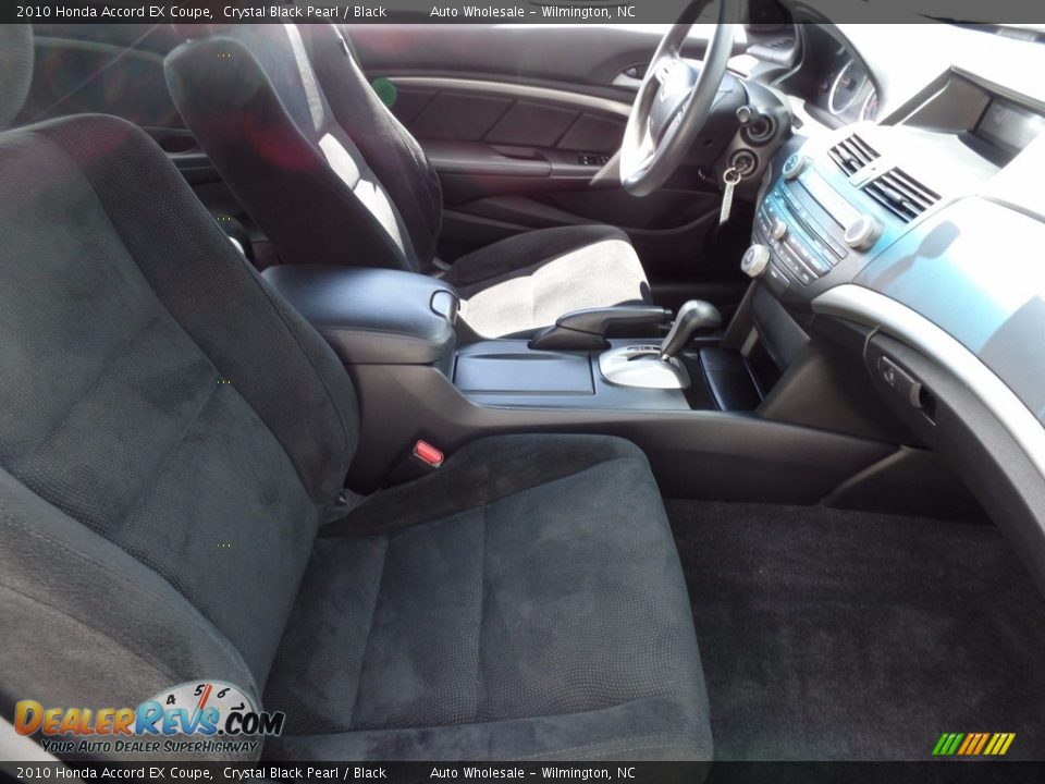 2010 Honda Accord EX Coupe Crystal Black Pearl / Black Photo #13