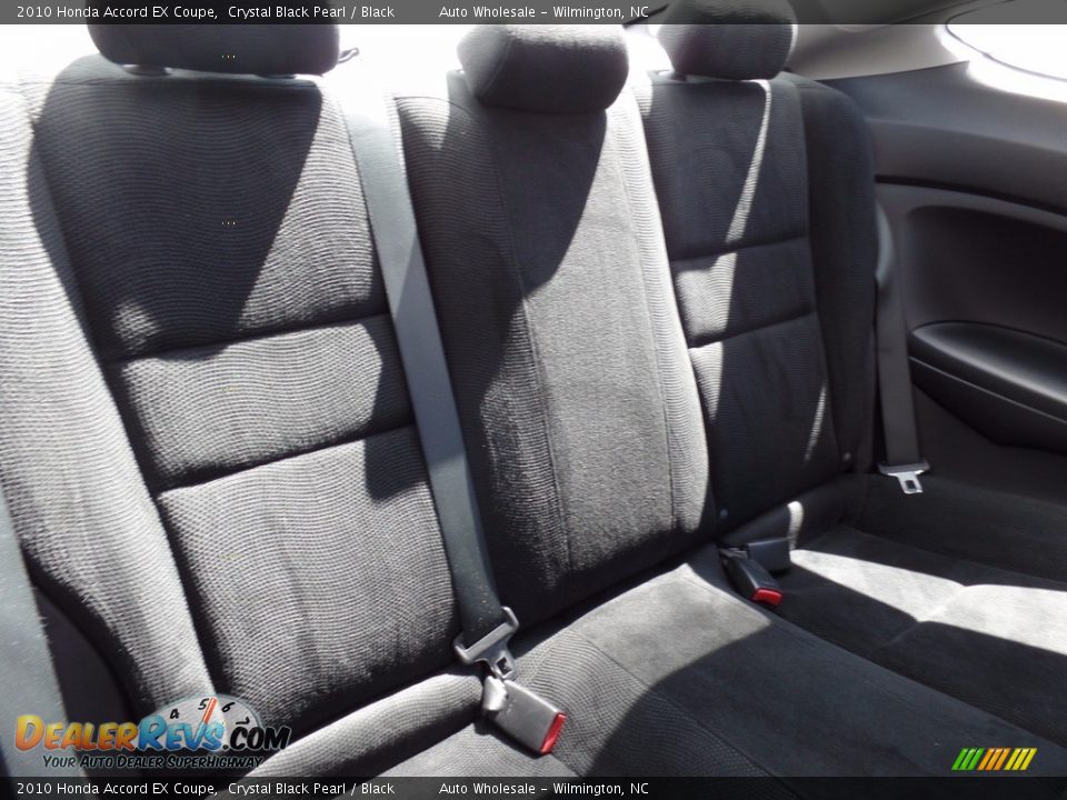 2010 Honda Accord EX Coupe Crystal Black Pearl / Black Photo #14