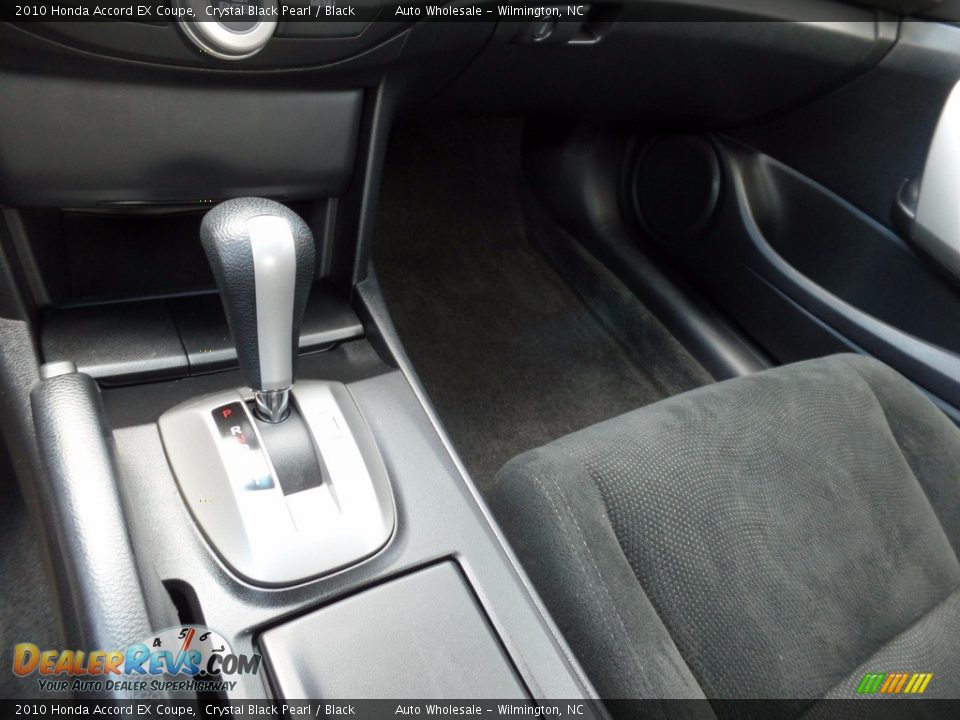2010 Honda Accord EX Coupe Crystal Black Pearl / Black Photo #19