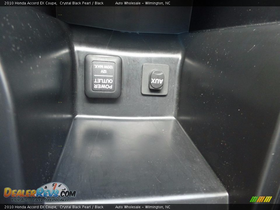2010 Honda Accord EX Coupe Crystal Black Pearl / Black Photo #20