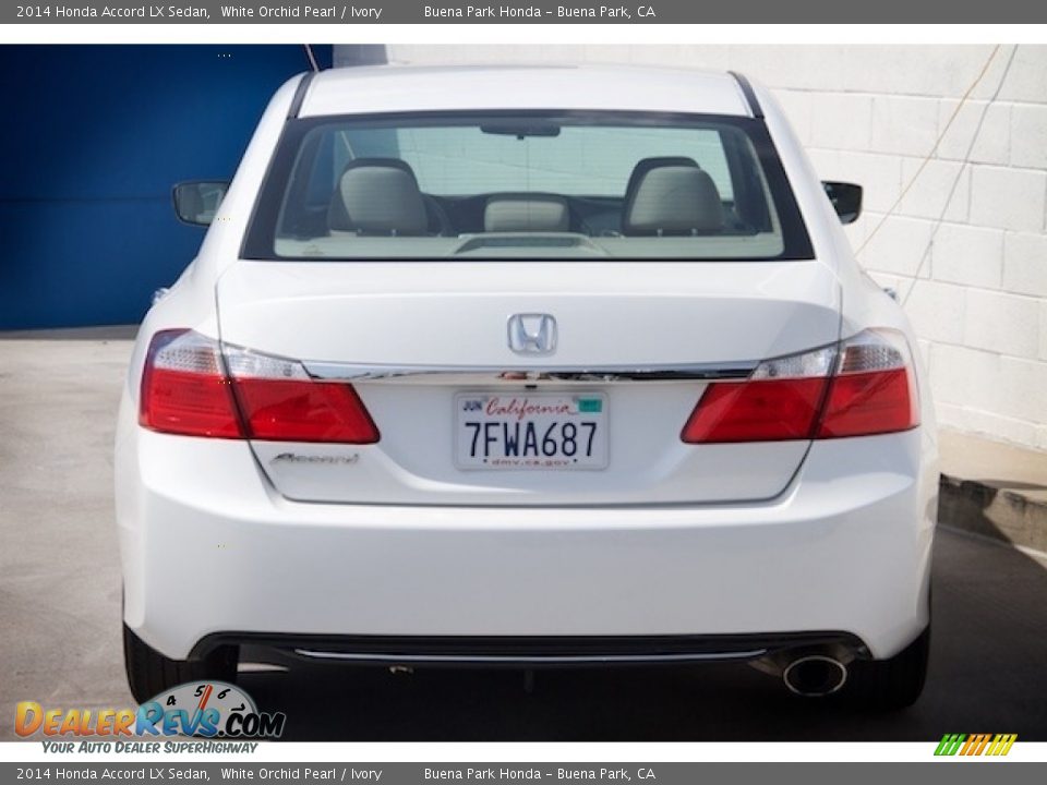 2014 Honda Accord LX Sedan White Orchid Pearl / Ivory Photo #9